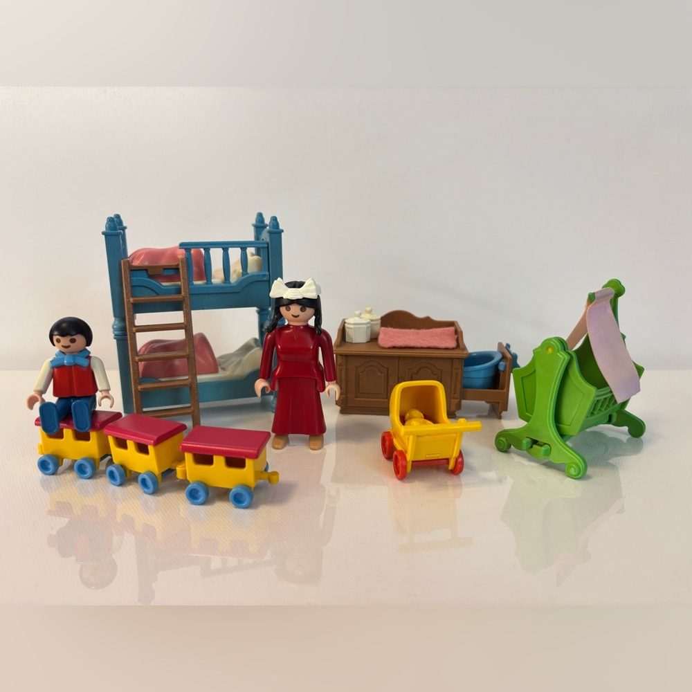 PLAYMOBIL 5311 Nursery/Kids Room, Victorian Mansion Vintage, Incomplete Set